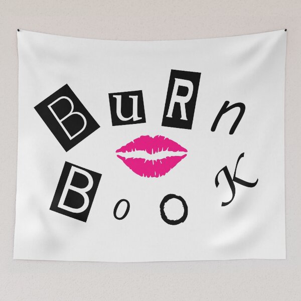 Item preview, Mean Girls Burn Book designed and sold by Movie-Fantasy.