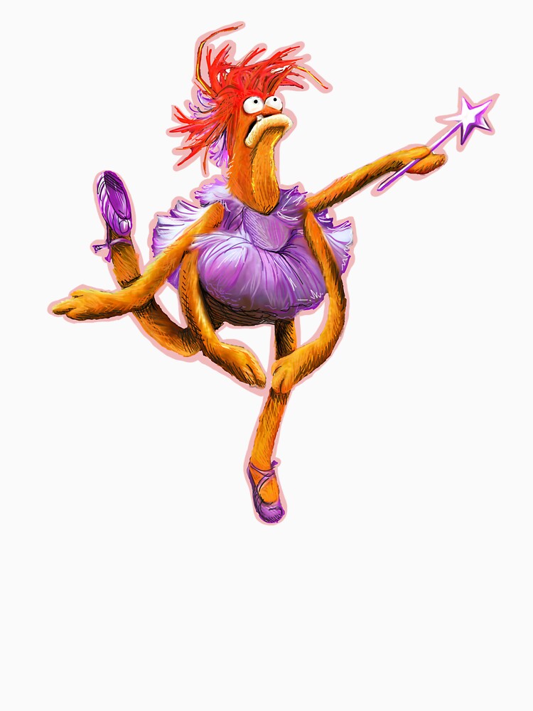 Thumbnail 7 of 7, Classic T-Shirt, Pepe the King Prawn Ballerina - The Muppet Show Prawn Lake designed and sold by WhatWhatDesigns.