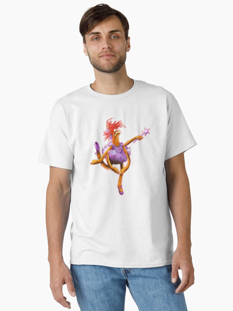 Thumbnail 1 of 7, Classic T-Shirt, Pepe the King Prawn Ballerina - The Muppet Show Prawn Lake designed and sold by WhatWhatDesigns.