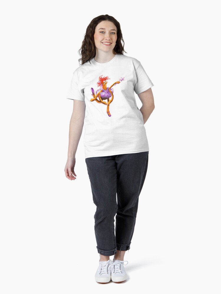 Thumbnail 4 of 7, Classic T-Shirt, Pepe the King Prawn Ballerina - The Muppet Show Prawn Lake designed and sold by WhatWhatDesigns.