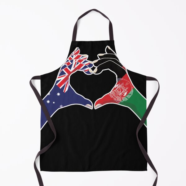 Item preview, Afghanistan Afghan Australian Australia Love Heart Peace designed and sold by FlagX.