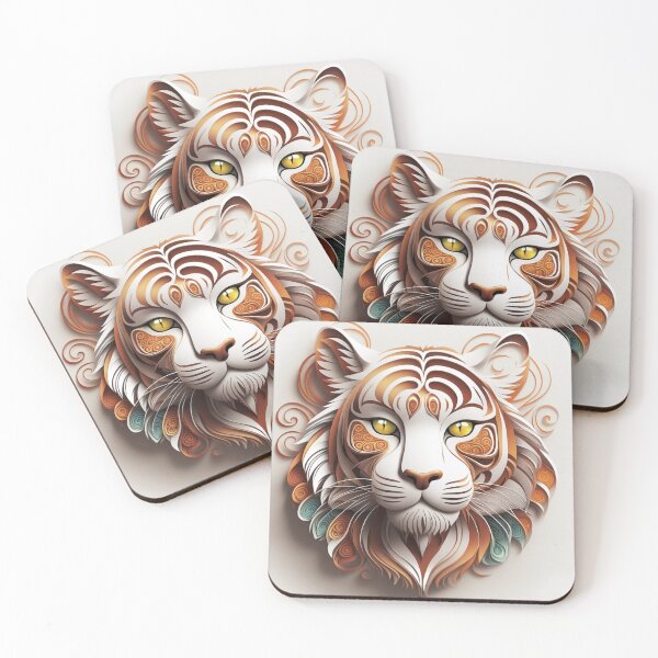 Item preview, Arte 3D del tigre - Edición 1 designed and sold by CharlieDesings.