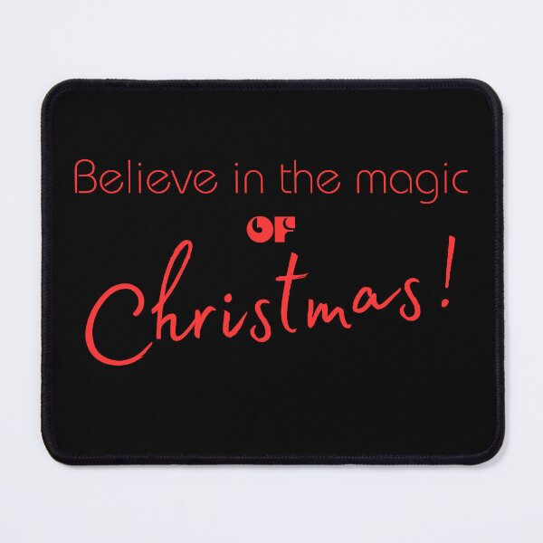 Item preview, Believe in the Magic of Christmas Typography Design - Festive Holiday Art designed and sold by Gayan-Art.