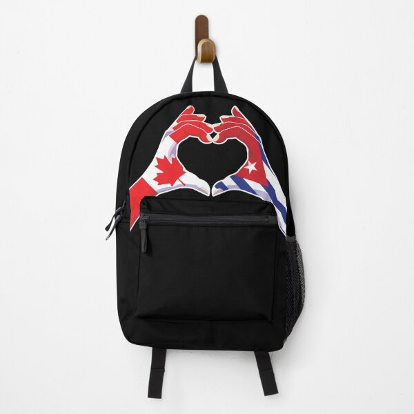 Item preview, Cuba Cuban Canadian Canada Love Heart Peace designed and sold by FlagX.