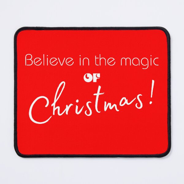 Item preview, Believe in the Magic of Christmas Typography Design - Festive Holiday Art designed and sold by Gayan-Art.