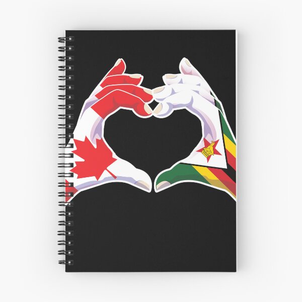 Item preview, Zimbabwe Zimbabwean Canadian Canada Love Heart Peace designed and sold by FlagX.