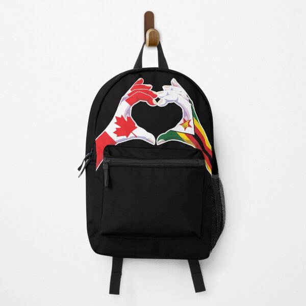 Item preview, Zimbabwe Zimbabwean Canadian Canada Love Heart Peace designed and sold by FlagX.