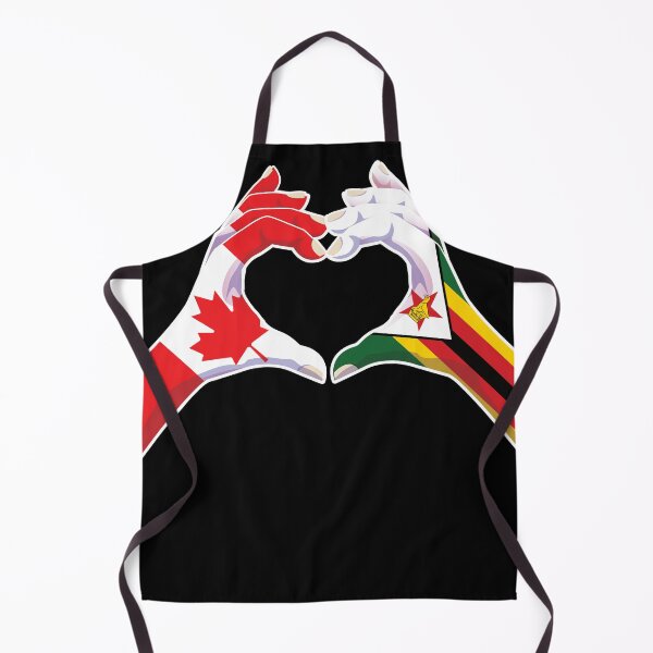 Item preview, Zimbabwe Zimbabwean Canadian Canada Love Heart Peace designed and sold by FlagX.