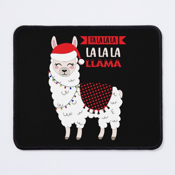 Item preview, Christmas Llama - Fa la la la la la la llama designed and sold by Monkey-Bar.