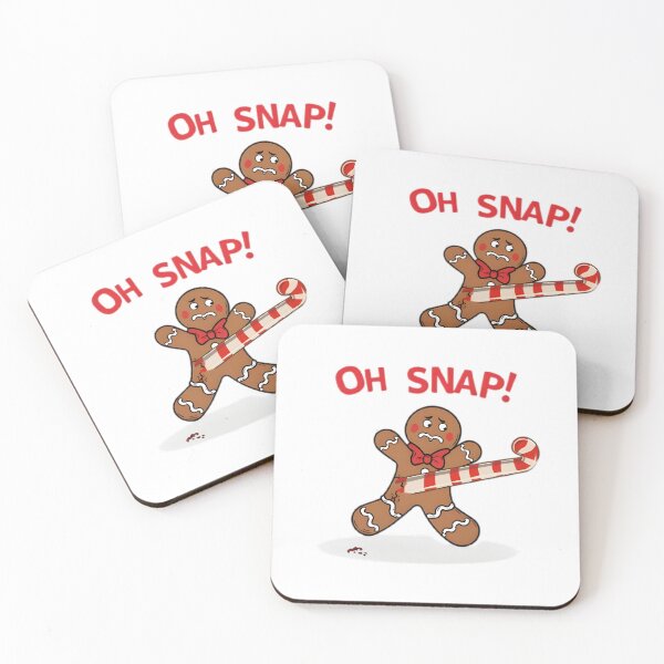 Item preview, Oh Snap, Gingerbread Man designed and sold by PlanetMarker.