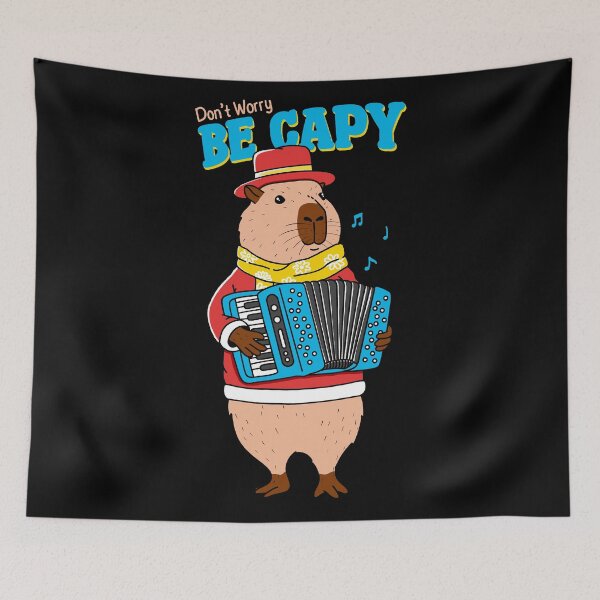 Item preview, Happy Capy designed and sold by Kimprut.