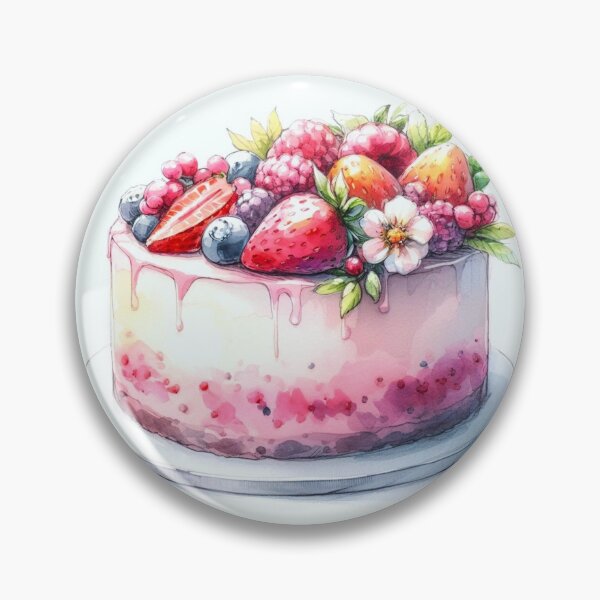 Item preview, Strawberry cake. designed and sold by growing-mom.
