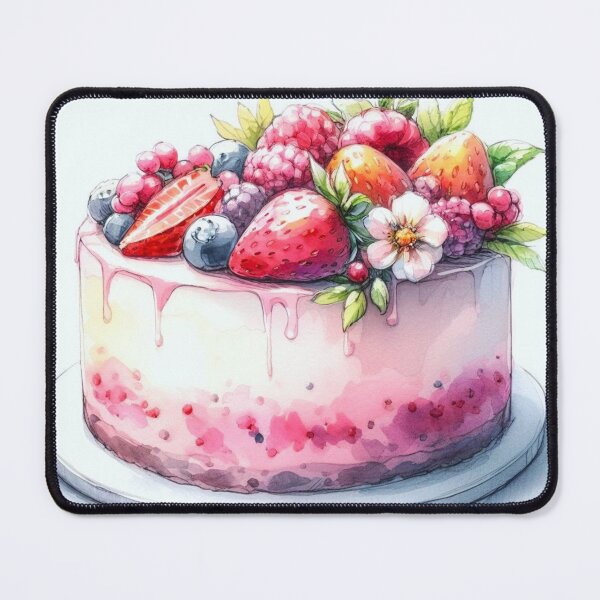 Item preview, Strawberry cake. designed and sold by growing-mom.