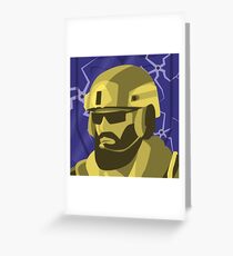 Blackbeard Greeting Card