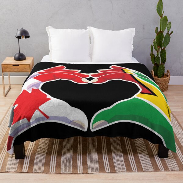 Item preview, Guyana Guyanese Canadian Canada Love Heart Peace designed and sold by FlagX.