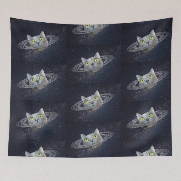 Item preview, Cat Lover Planet Outer Space Kitty Galaxy designed and sold by Bill Herrin.