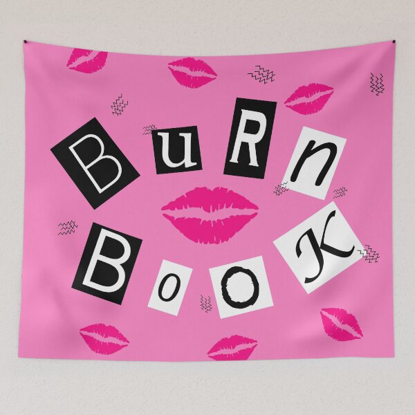 Item preview, Mean Girls Burn Book designed and sold by Movie-Fantasy.