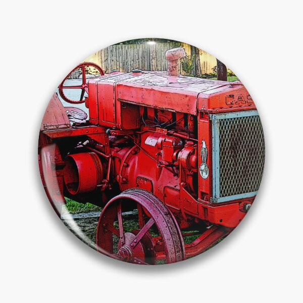 Item preview, Vintage Farm Tractor (Version 2) designed and sold by busybob.