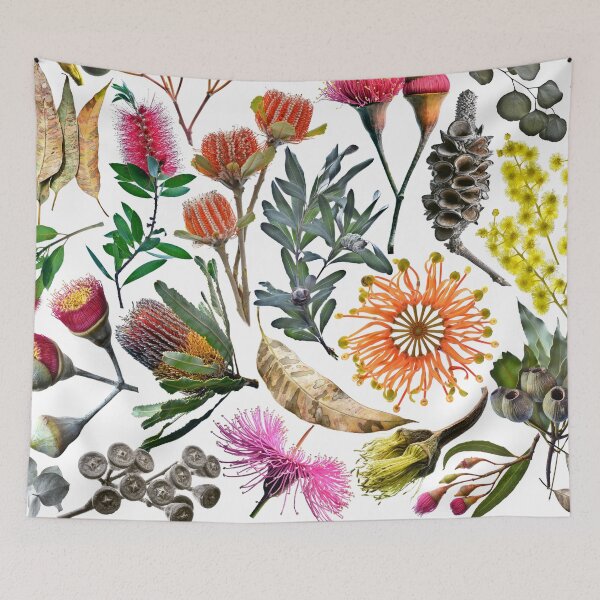Item preview, Australian Flora Collage designed and sold by therandomimage2.