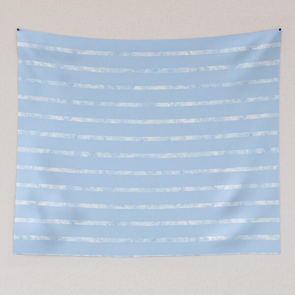 Item preview, Frosty Blue Stripes Pattern designed and sold by PrettyPixel0.