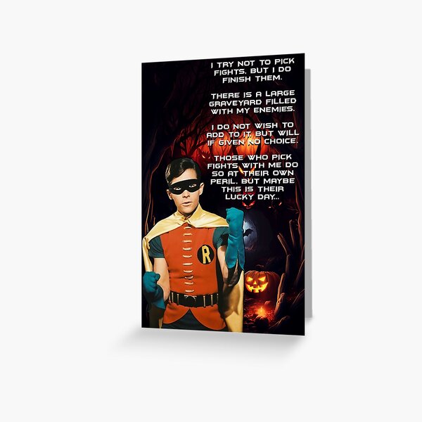 Boy Wonder Greeting Card