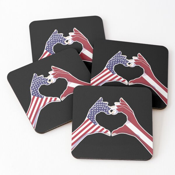 Artikelvorschau, Lettland Lettisch USA Vereinigte Staaten Amerikaner Amerika Liebe Herz Frieden entworfen und verkauft von FlagX.