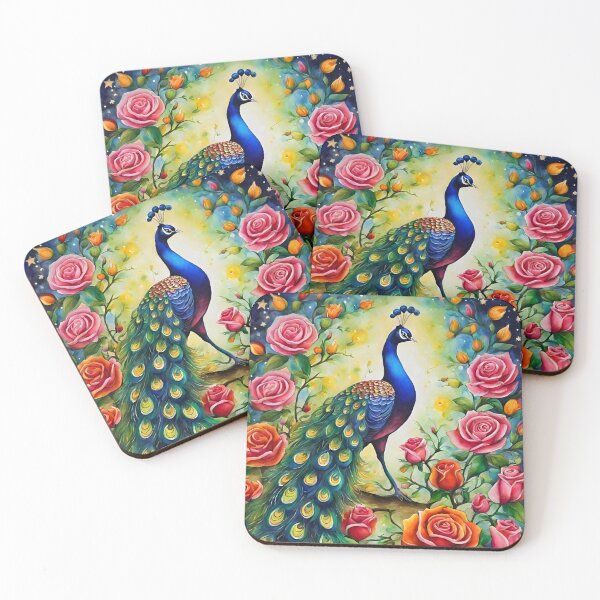 Item preview,  Peacock in a  garden designed and sold by Oorviart.