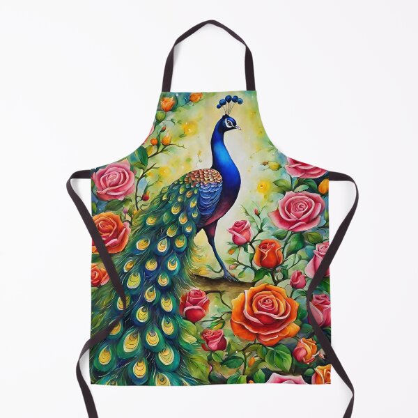 Item preview, Peacock in a garden designed and sold by Oorviart.