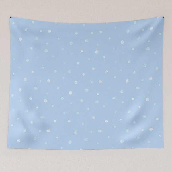 Item preview, Frosty Blue Snow Pattern designed and sold by PrettyPixel0.