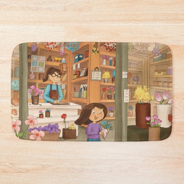 Item preview, Floral Shop Illustration | Taichung, Taiwan designed and sold by Sheridan T.