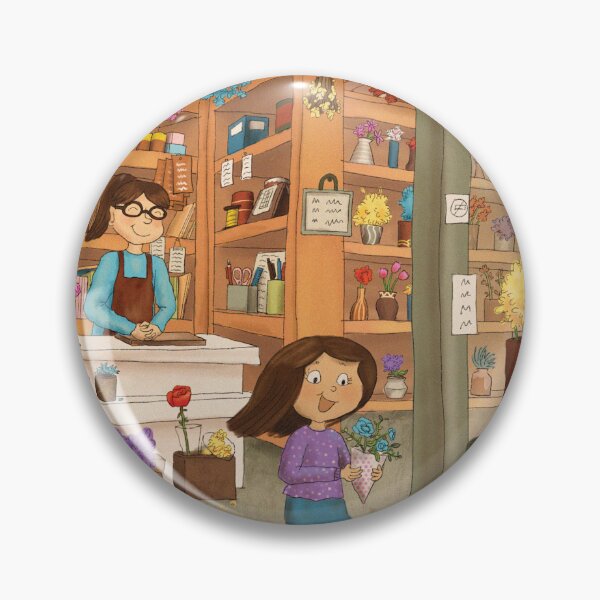 Item preview, Floral Shop Illustration | Taichung, Taiwan designed and sold by Sheridan T.