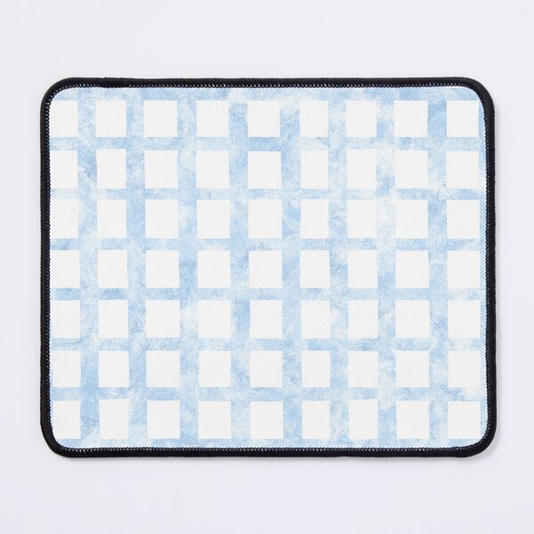 Item preview, Frosty Blue Grid Pattern designed and sold by PrettyPixel0.