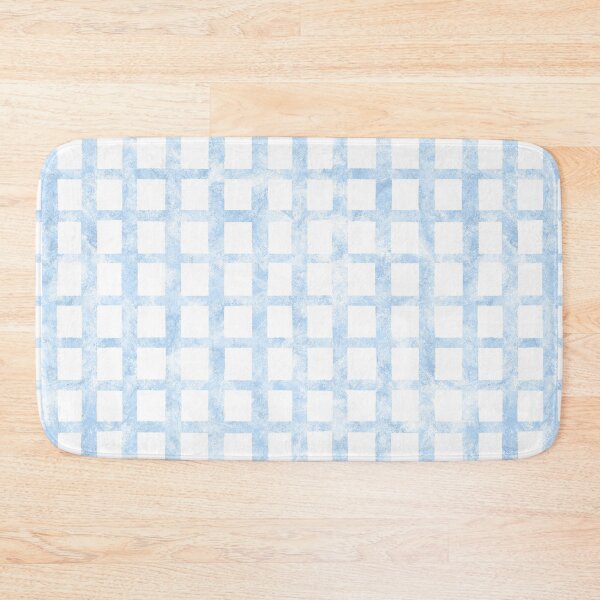 Item preview, Frosty Blue Grid Pattern designed and sold by PrettyPixel0.