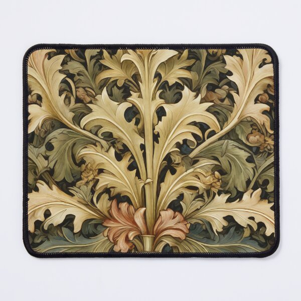 Item preview, Botanical Splendor Acanthus in William Morris Style designed and sold by Tamas Das.
