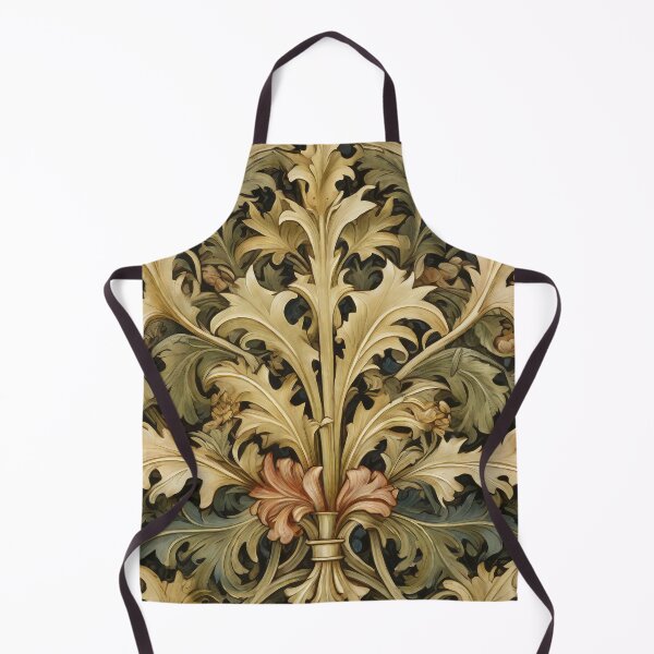 Item preview, Botanical Splendor Acanthus in William Morris Style designed and sold by Tamas Das.