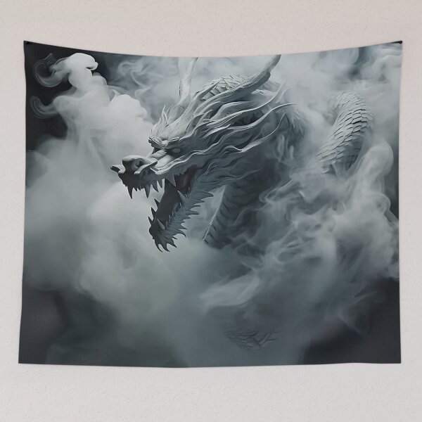 Item preview, Dragon made of Smoke - Digital Art designed and sold by SnoopyTF.