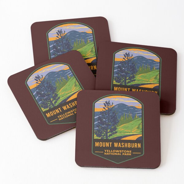 Item preview, Mount Washburn Yellowstone National Park  designed and sold by Wilburn22.