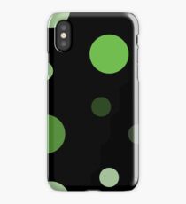 Linear Green - Dots iPhone Case