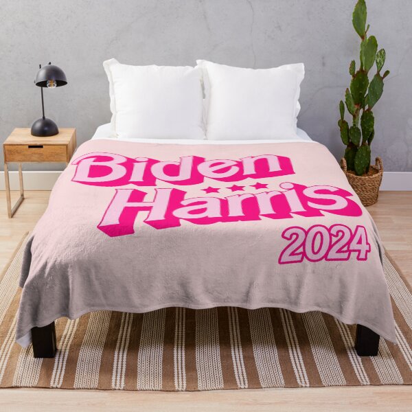 Item preview, Biden Harris 2024 (prettier in pinks) designed and sold by Thelittlelord.