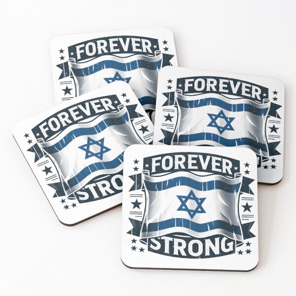 Item preview, Israel Flag Forever Strong designed and sold by ANewGlory.