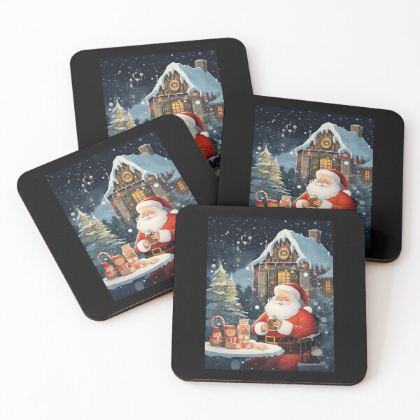 Item preview, Santa Claus With Cakes designed and sold by Michealfashion.