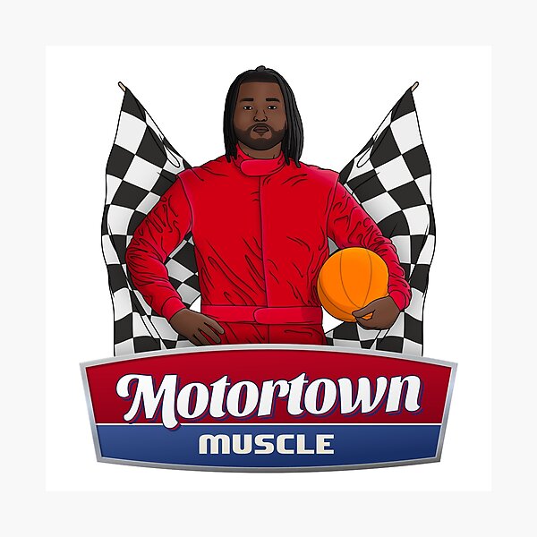 Item preview, Isaiah Stewart - Motortown Muscle - Detroit Basketball designed and sold by sportsign.