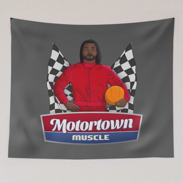 Item preview, Isaiah Stewart - Motortown Muscle - Detroit Basketball designed and sold by sportsign.