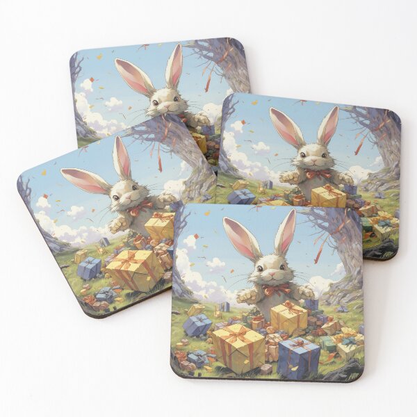 Item preview, Little rabbit with a group of gifts v.3 designed and sold by Ccjib.