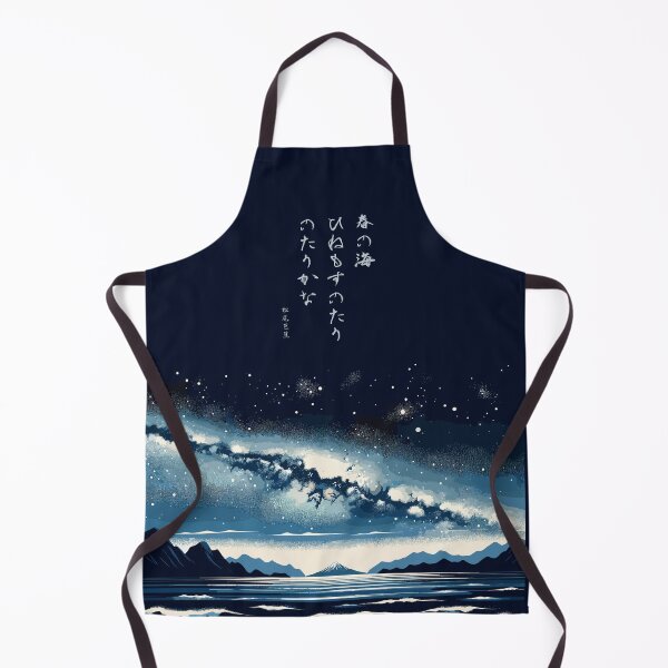 Item preview, Spring Sea at Peace - Haiku by Bashō designed and sold by kiokuso.
