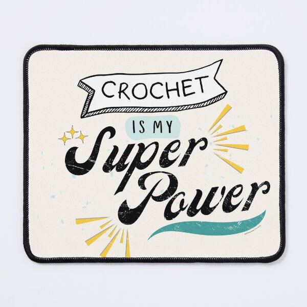 Item preview, Crochet is My Super Power designed and sold by runawaycrochet.
