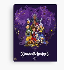 Kingdom Hearts Heart of Darkness Canvas Print