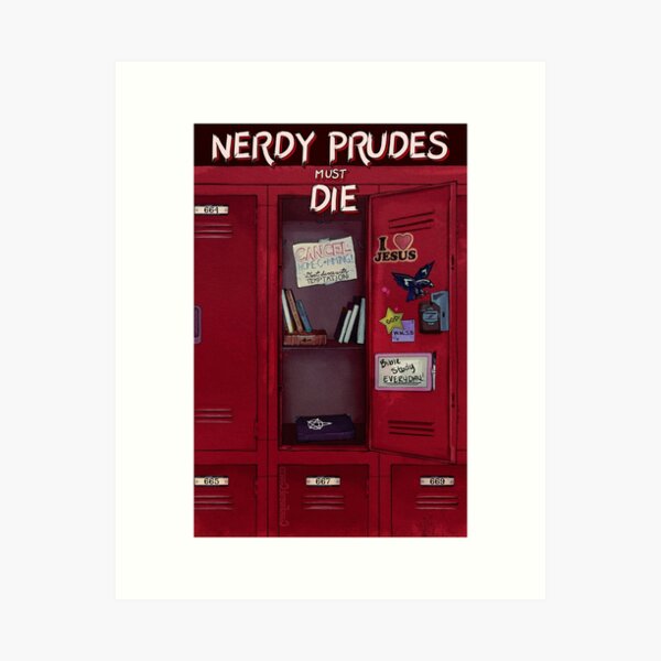 Item preview, Nerdy Prudes Must Die (V.1) designed and sold by craploadofcraft.