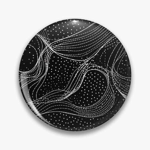Item preview, Modern Elegance - Black Line & Dot Pattern designed and sold by PaintbrushPlace.