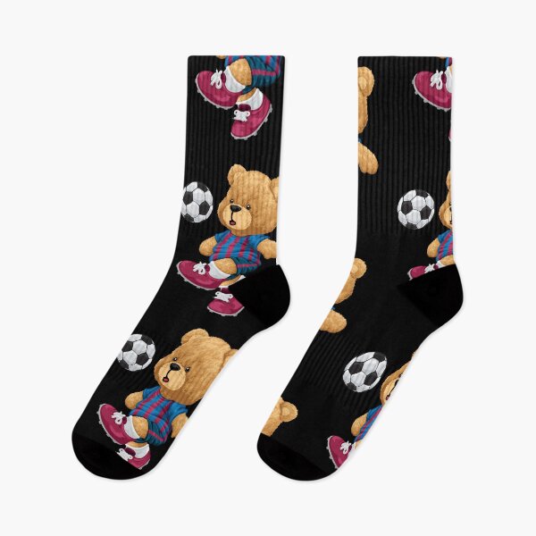Item preview, Funny teddy bear playing soccer designed and sold by Bhonard 21.